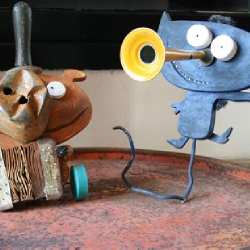 sculpture et illustration de christian voltz